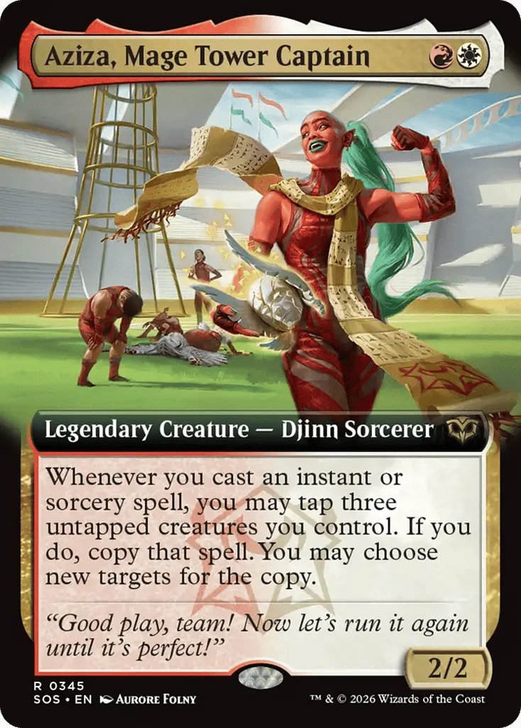 Aziza, Mage Tower Captain · Secrets of Strixhaven