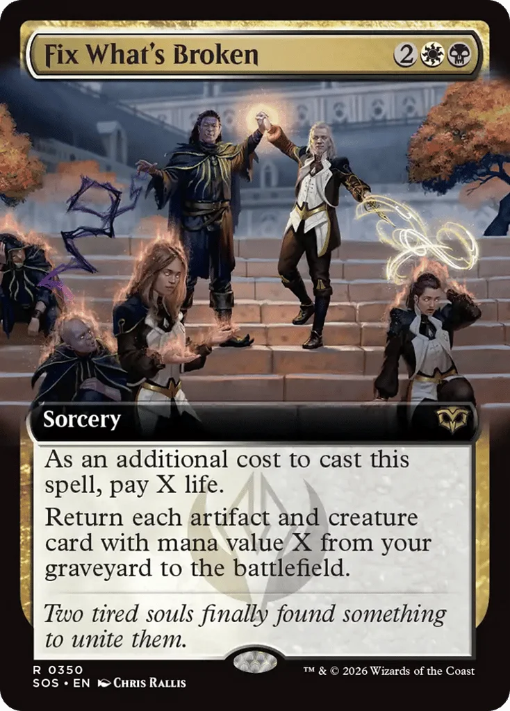 Fix What's Broken · Secrets of Strixhaven