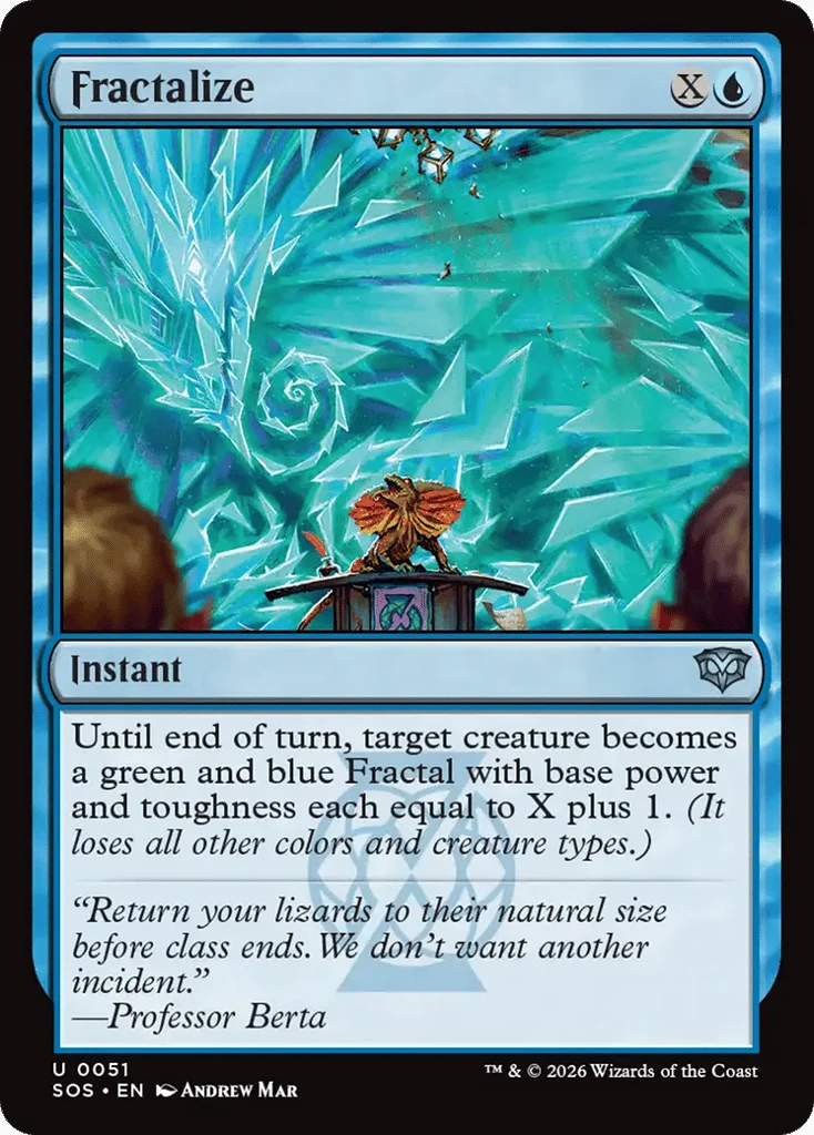 Fractalize · Secrets of Strixhaven