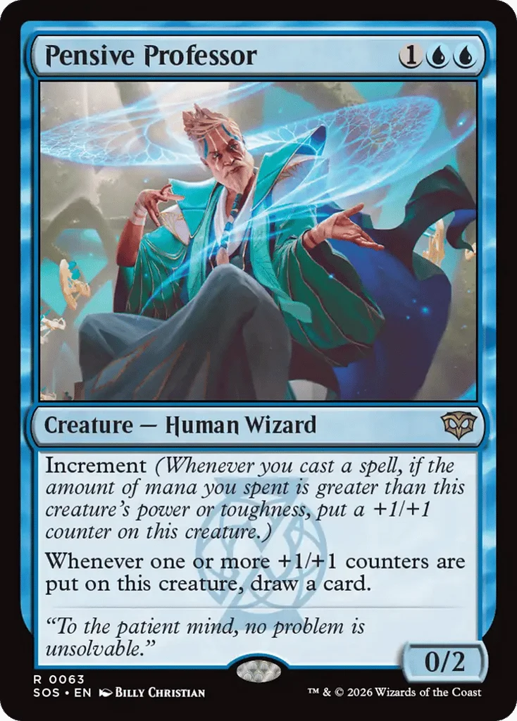 Pensive Professor · Secrets of Strixhaven