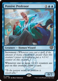 Pensive Professor
