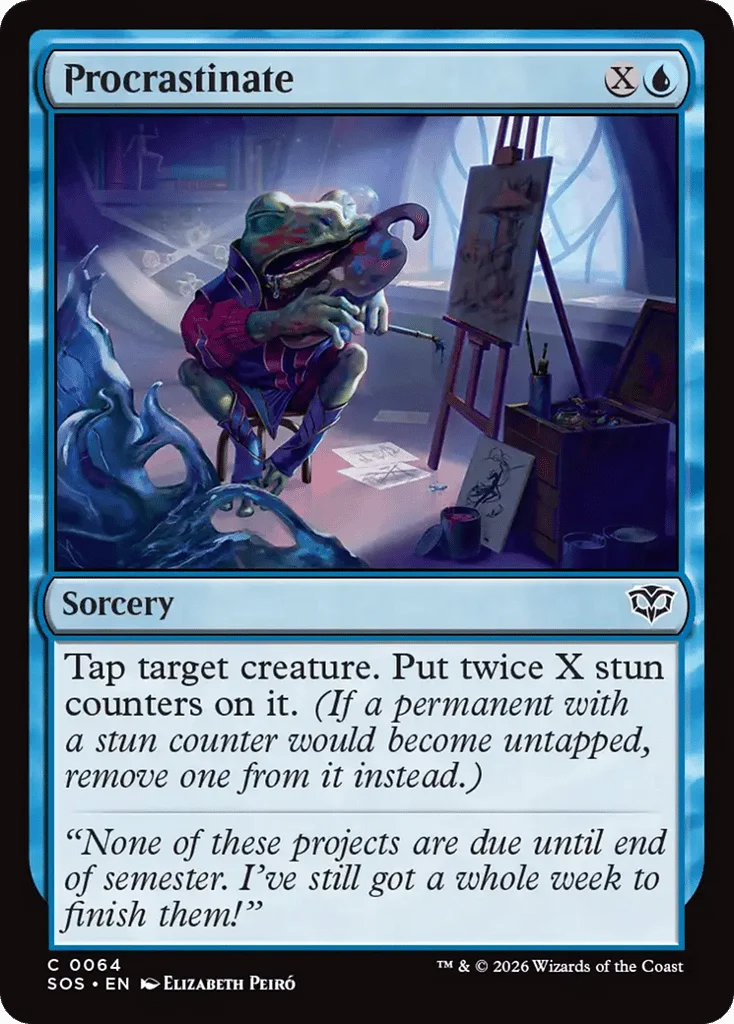 Procrastinate · Secrets of Strixhaven
