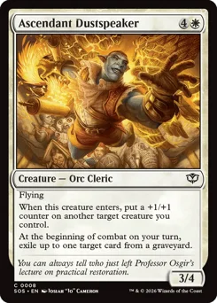 Ascendant Dustspeaker