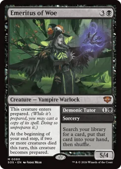 Emeritus of Woe // Demonic Tutor