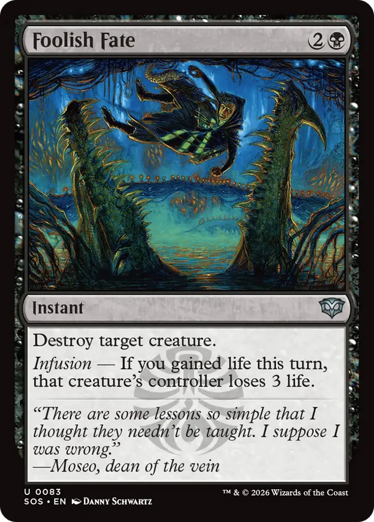 Foolish Fate · Secrets of Strixhaven