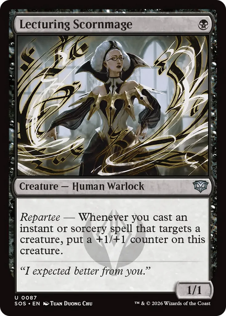 Lecturing Scornmage · Secrets of Strixhaven