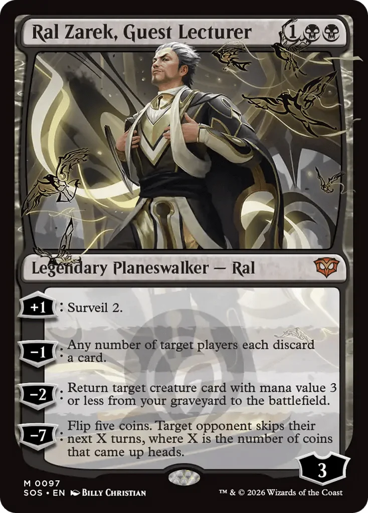 Ral Zarek, Guest Lecturer · Secrets of Strixhaven