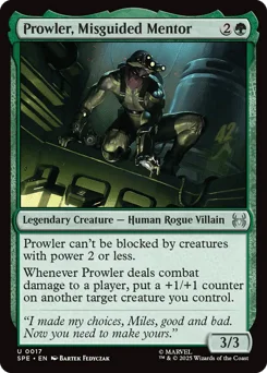 Prowler, Misguided Mentor