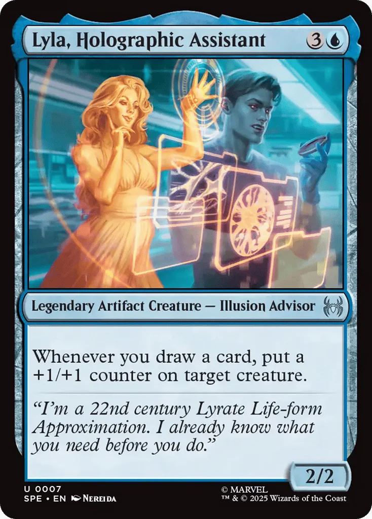 Lyla, Holographic Assistant · Marvel's Spider-Man Eternal