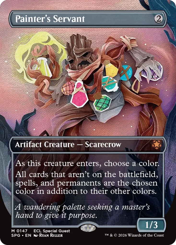 Painter's Servant · Special Guests