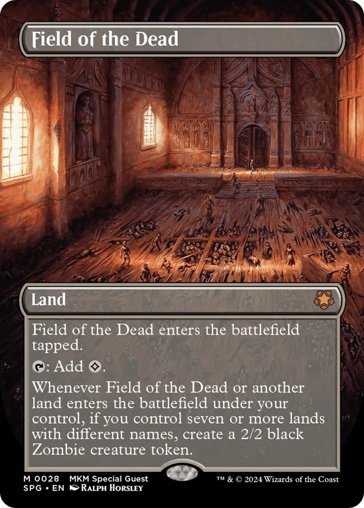 Field of the Dead · Special Guests