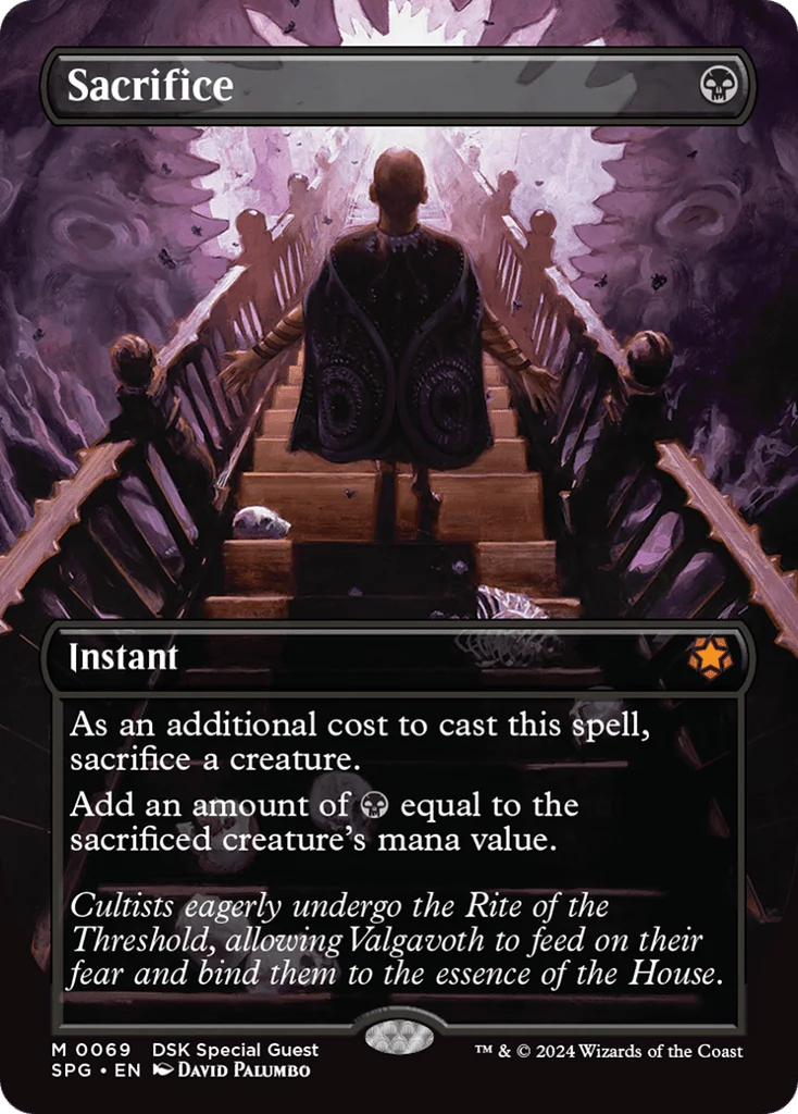 Sacrifice · Special Guests