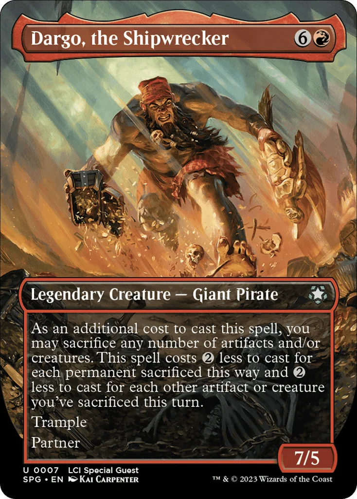Dargo, the Shipwrecker · Special Guests