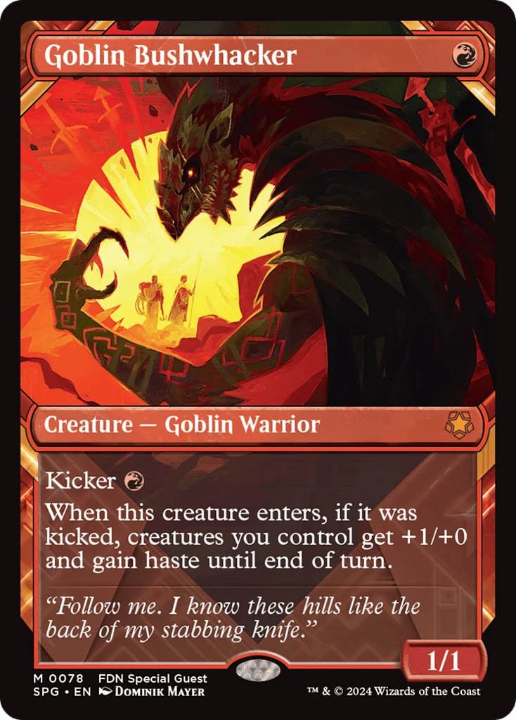 Goblin Bushwhacker · Special Guests