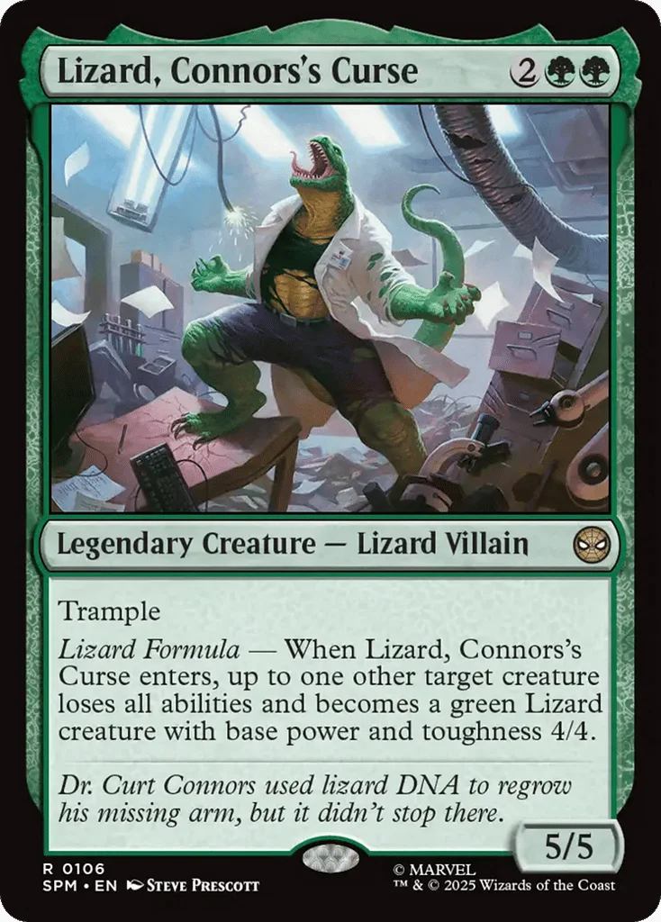 Lizard, Connors's Curse · Marvel's Spider-Man