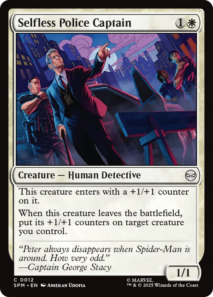 Selfless Police Captain · Marvel's Spider-Man