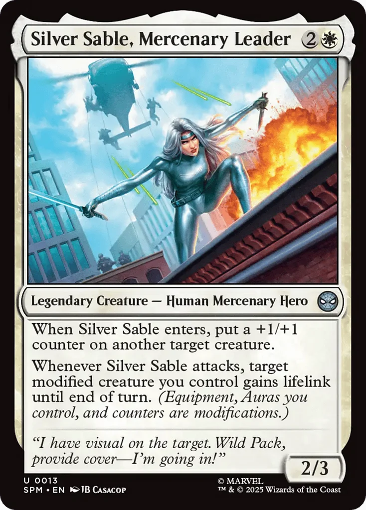 Silver Sable, Mercenary Leader · Marvel's Spider-Man