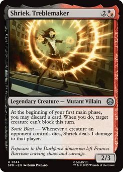 Shriek, Treblemaker