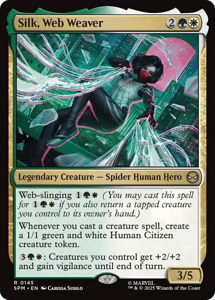 Silk, Web Weaver · Marvel's Spider-Man