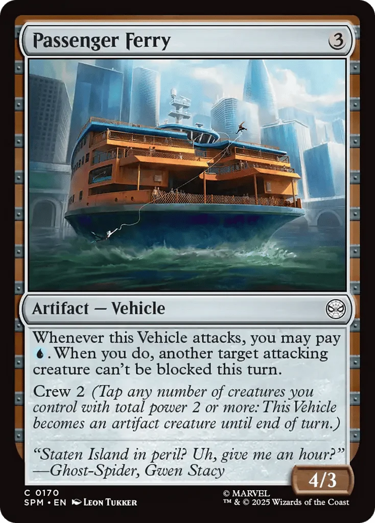Passenger Ferry · Marvel's Spider-Man