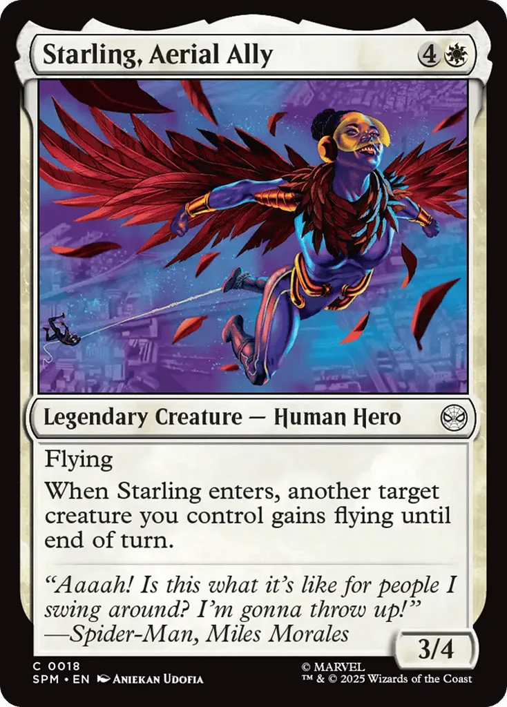 Starling, Aerial Ally · Marvel's Spider-Man