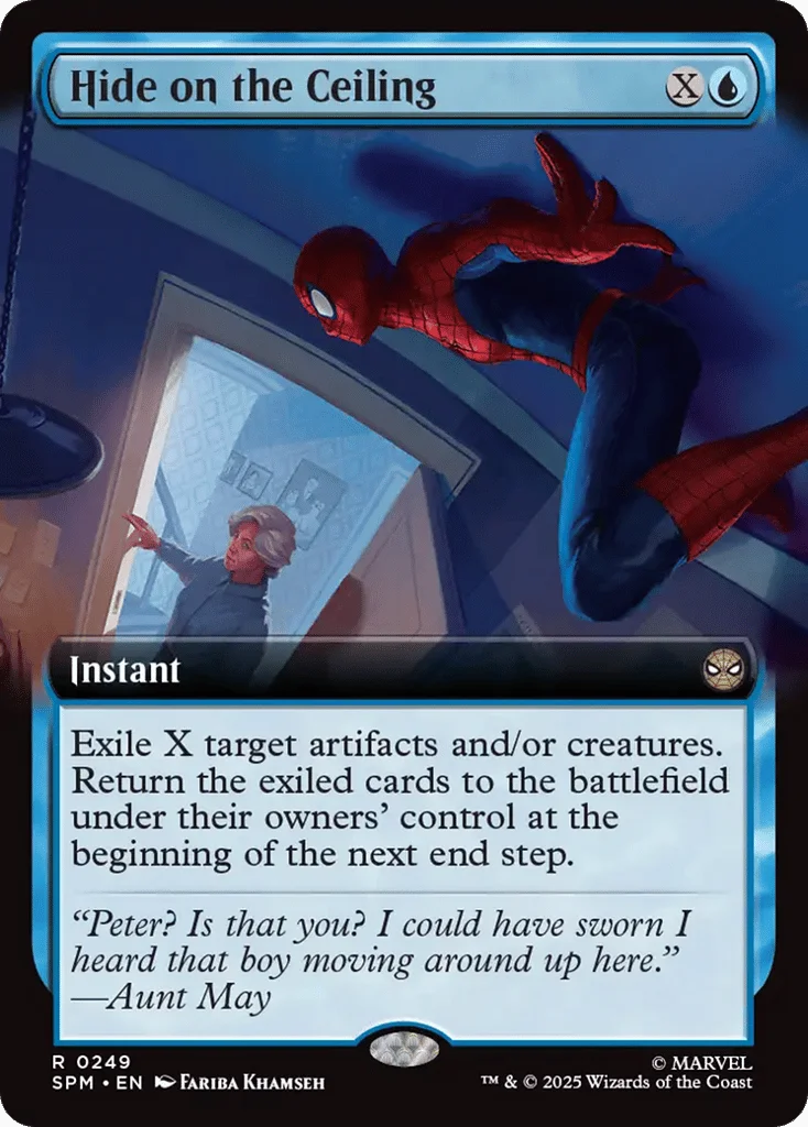 Hide on the Ceiling · Marvel's Spider-Man