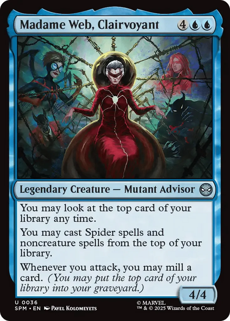 Madame Web, Clairvoyant · Marvel's Spider-Man