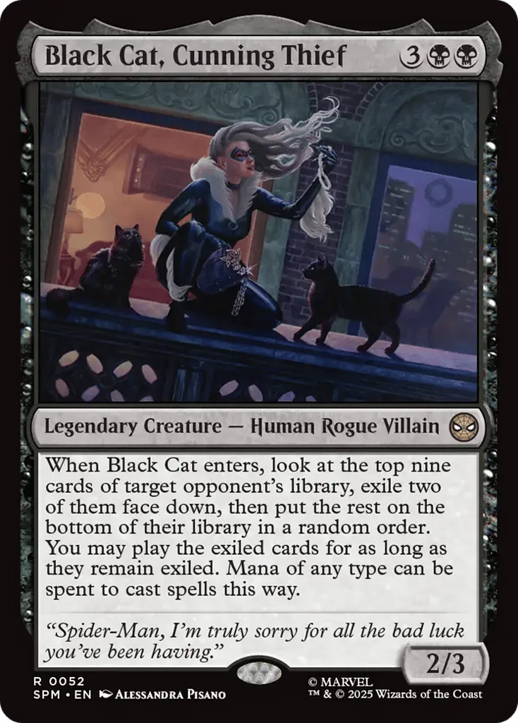Black Cat, Cunning Thief · Marvel's Spider-Man