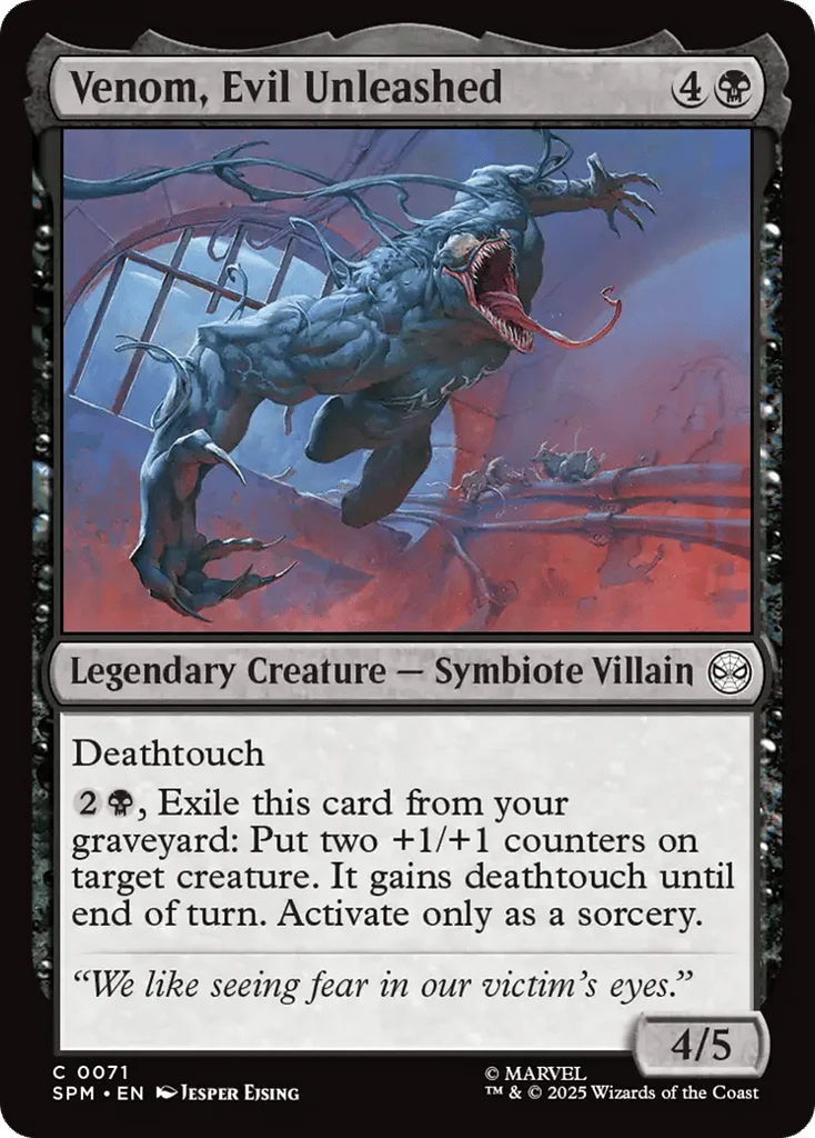 Venom, Evil Unleashed · Marvel's Spider-Man
