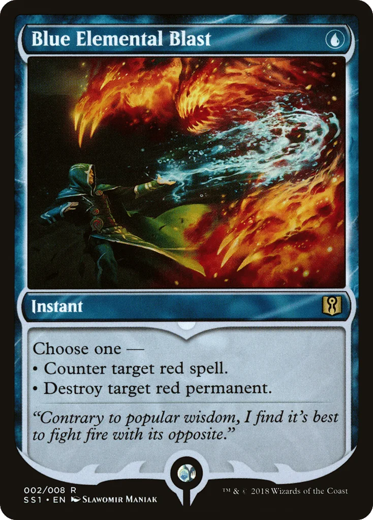 Blue Elemental Blast · Signature Spellbook: Jace