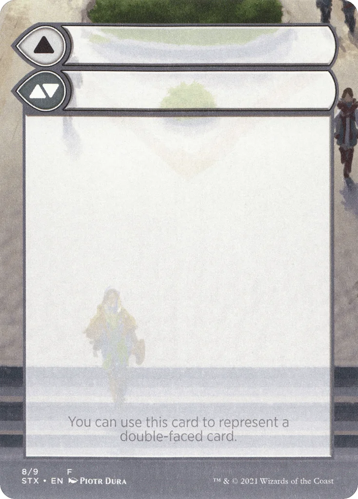 Double-Faced Substitute Card · Strixhaven: School of Mages Substitute Cards