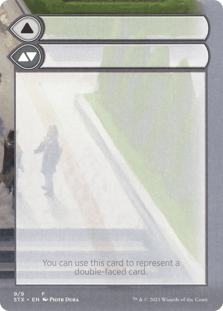 Double-Faced Substitute Card · Strixhaven: School of Mages Substitute Cards