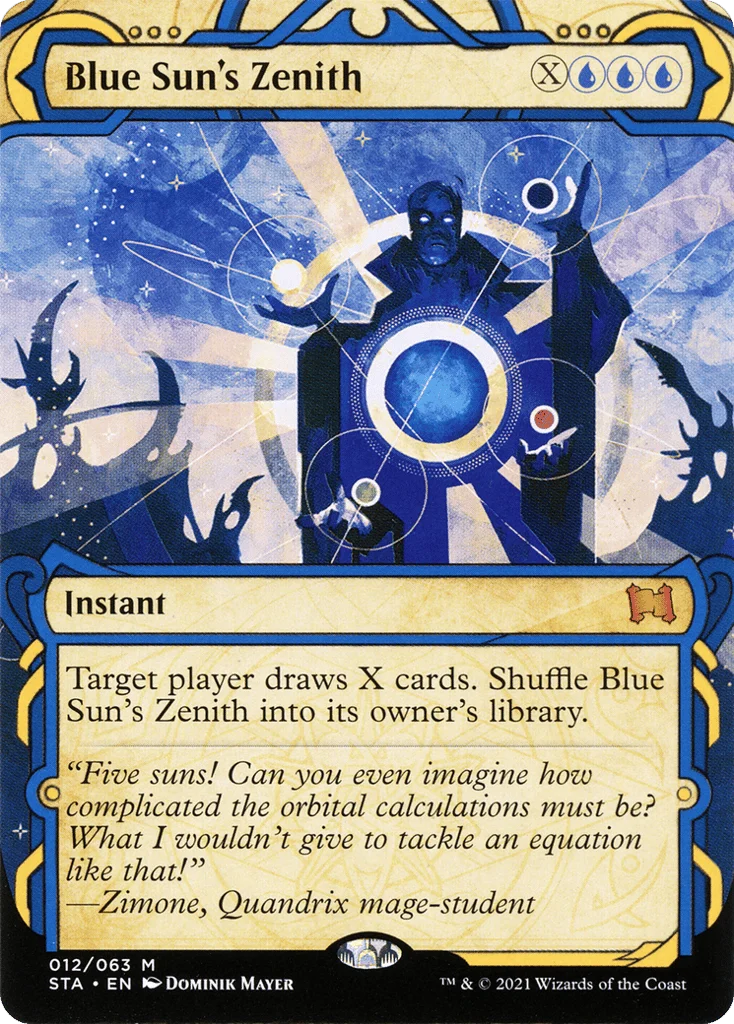 Blue Sun's Zenith · Strixhaven Mystical Archive
