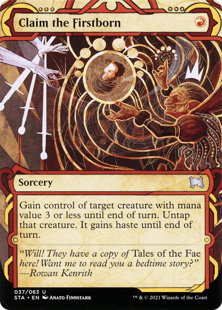 Claim the Firstborn · Strixhaven Mystical Archive