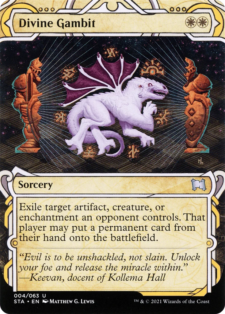 Divine Gambit · Strixhaven Mystical Archive