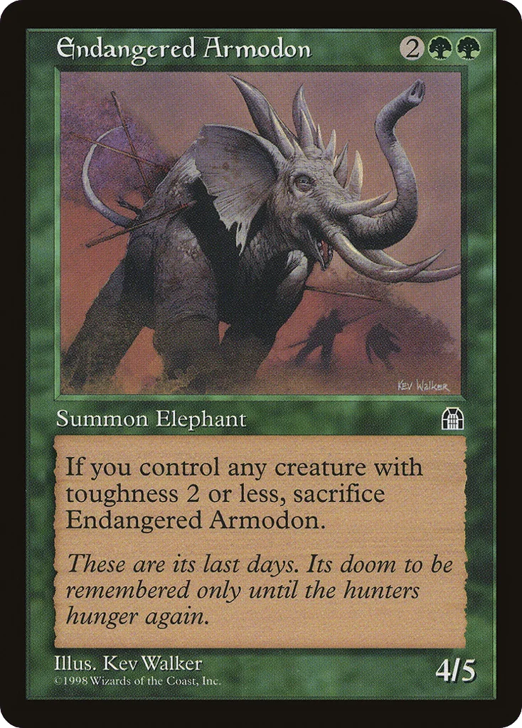 Endangered Armodon · Stronghold