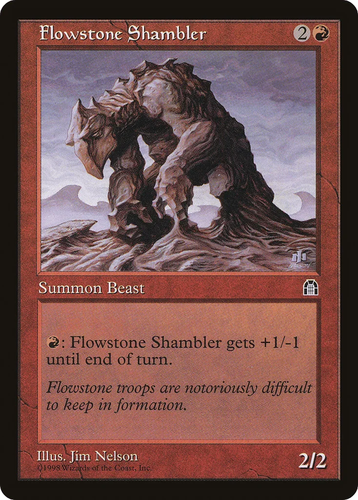 Flowstone Shambler · Stronghold