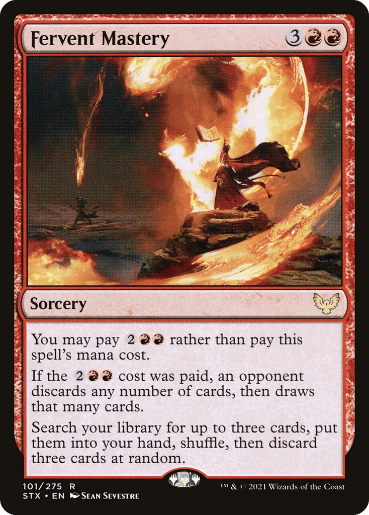 Fervent Mastery · Strixhaven: School of Mages