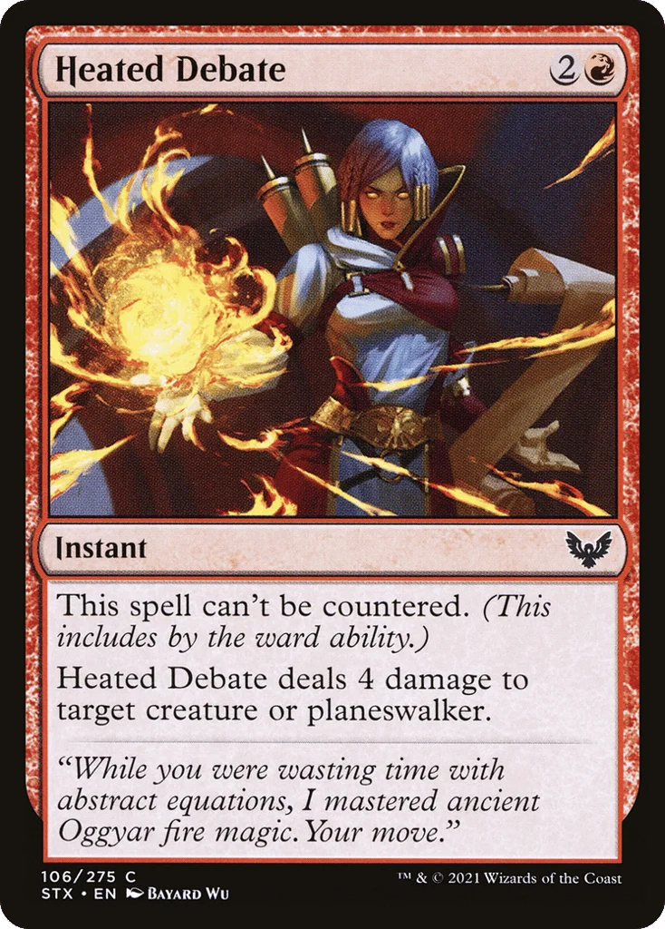 Heated Debate · Strixhaven: School of Mages