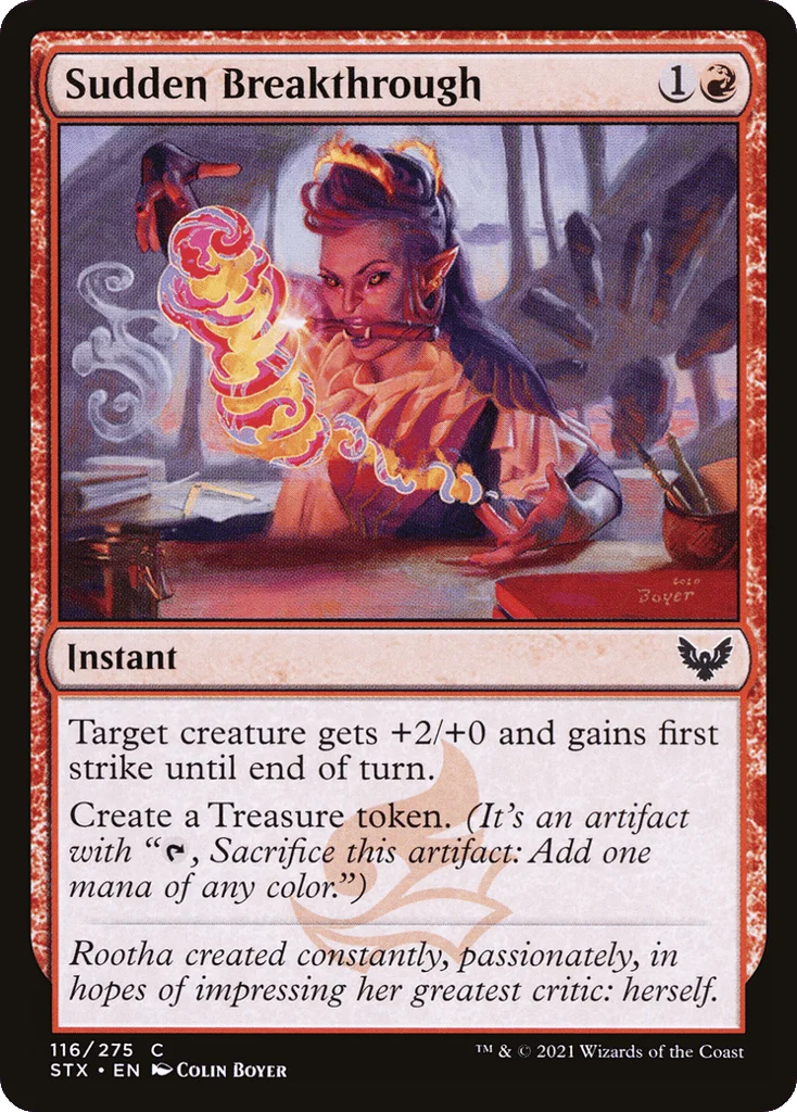 Sudden Breakthrough · Strixhaven: School of Mages