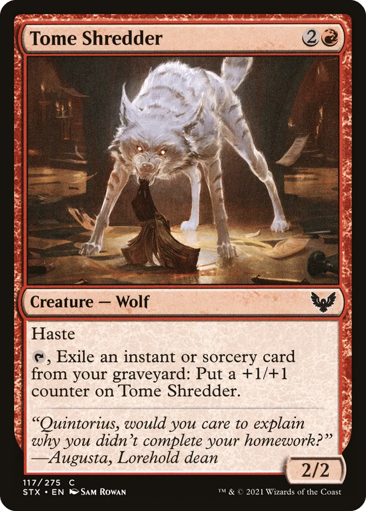 Tome Shredder · Strixhaven: School of Mages