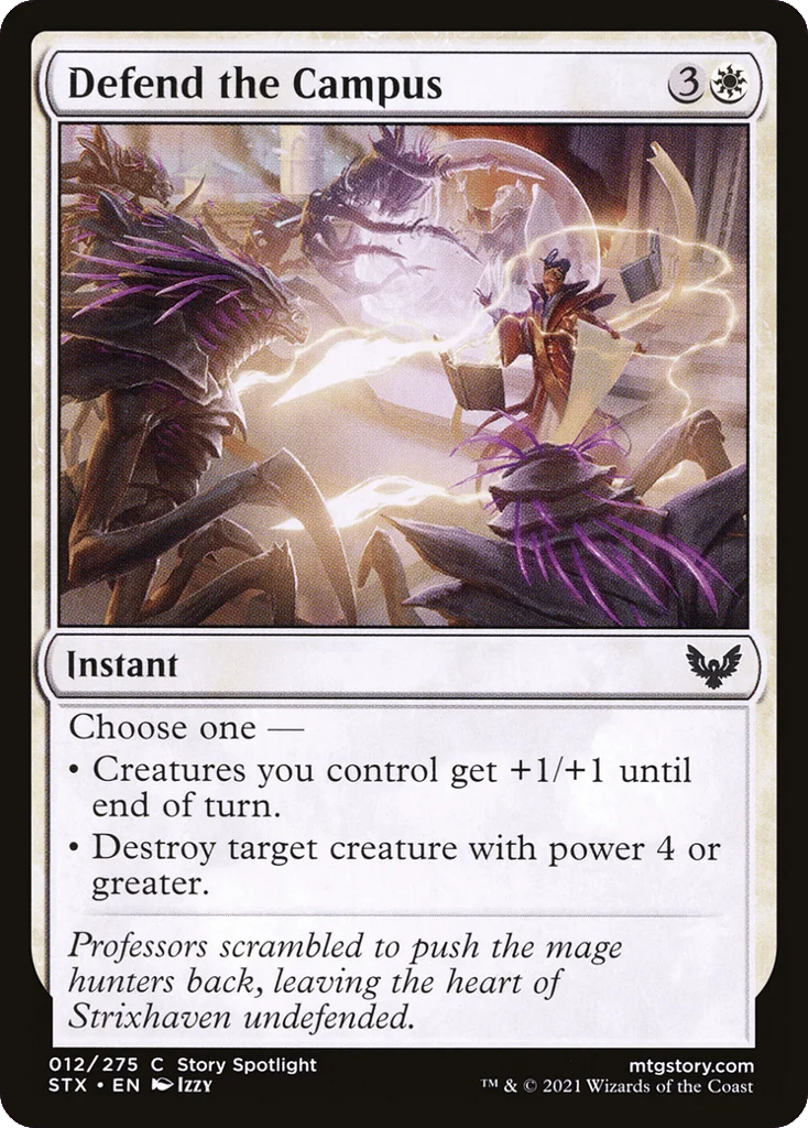 Defend the Campus · Strixhaven: School of Mages