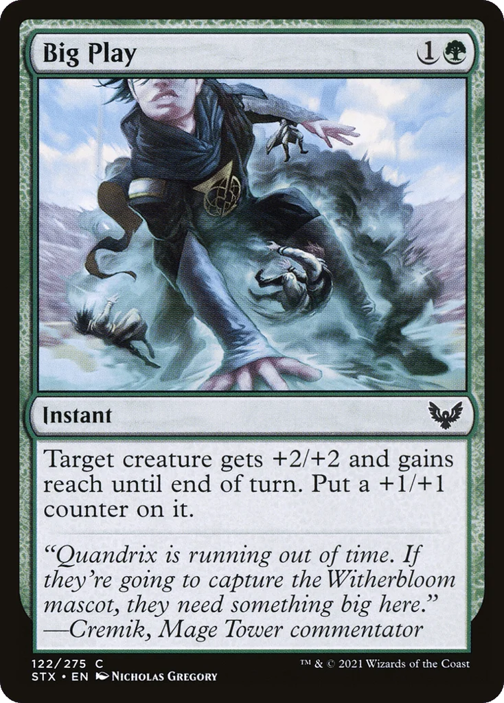 Big Play · Strixhaven: School of Mages