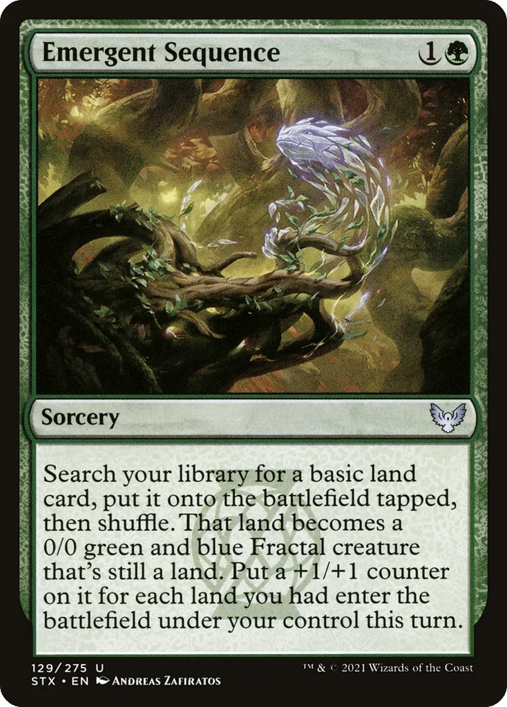 Emergent Sequence · Strixhaven: School of Mages