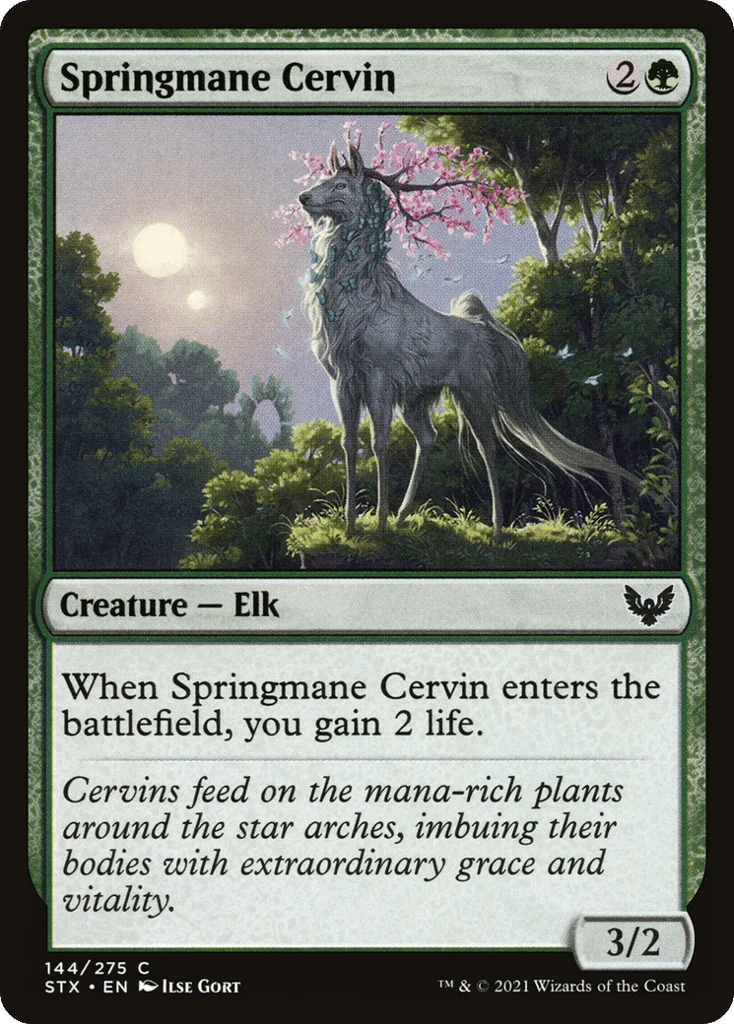 Springmane Cervin · Strixhaven: School of Mages