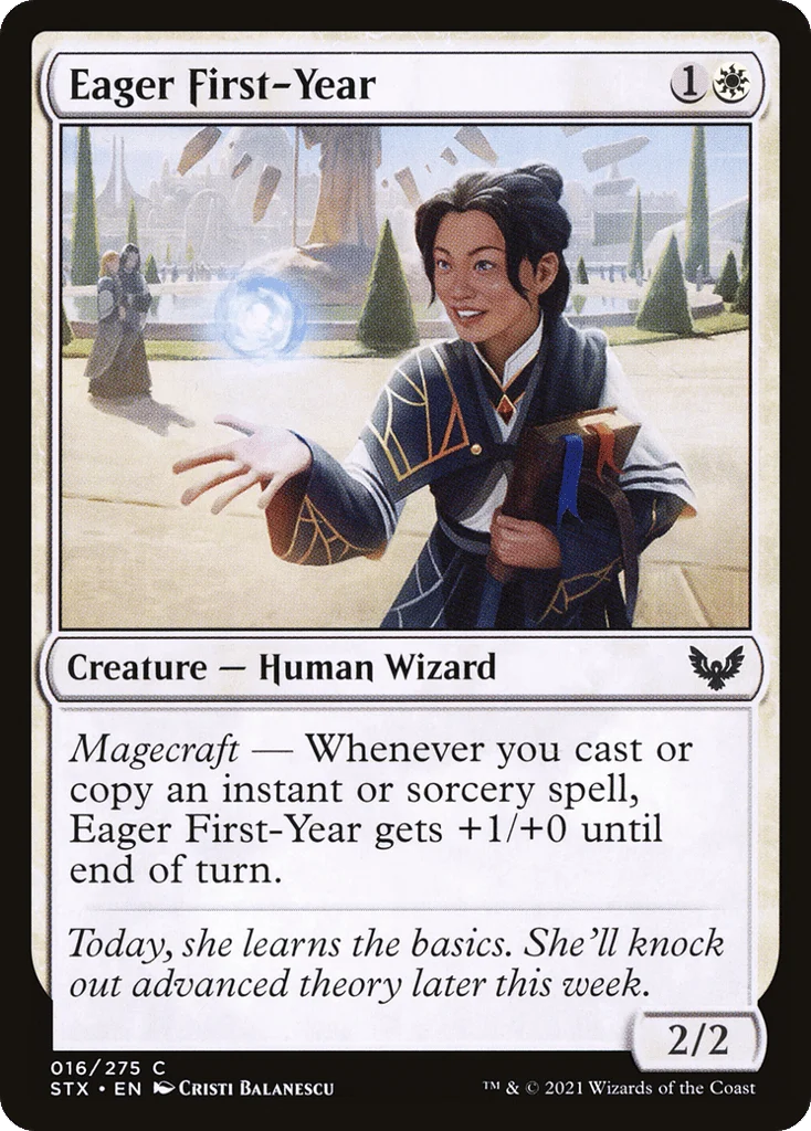 Eager First-Year · Strixhaven: School of Mages