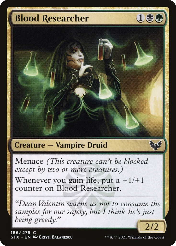 Blood Researcher · Strixhaven: School of Mages
