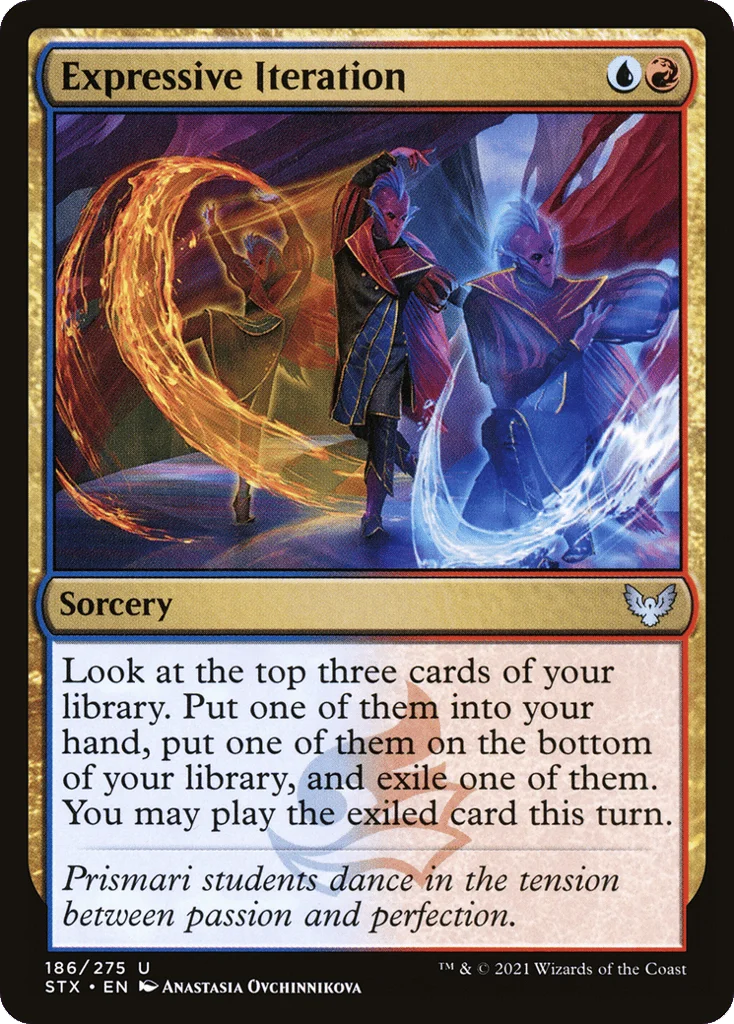Expressive Iteration · Strixhaven: School of Mages