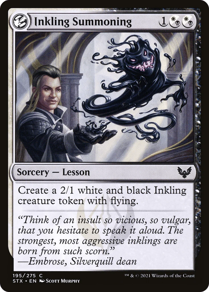 Inkling Summoning · Strixhaven: School of Mages