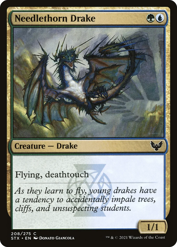 Needlethorn Drake · Strixhaven: School of Mages